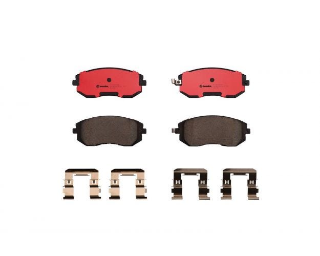 Disc Brake Pad Set - Front - 2003 Subaru Impreza - Premium NAO Ceramic
