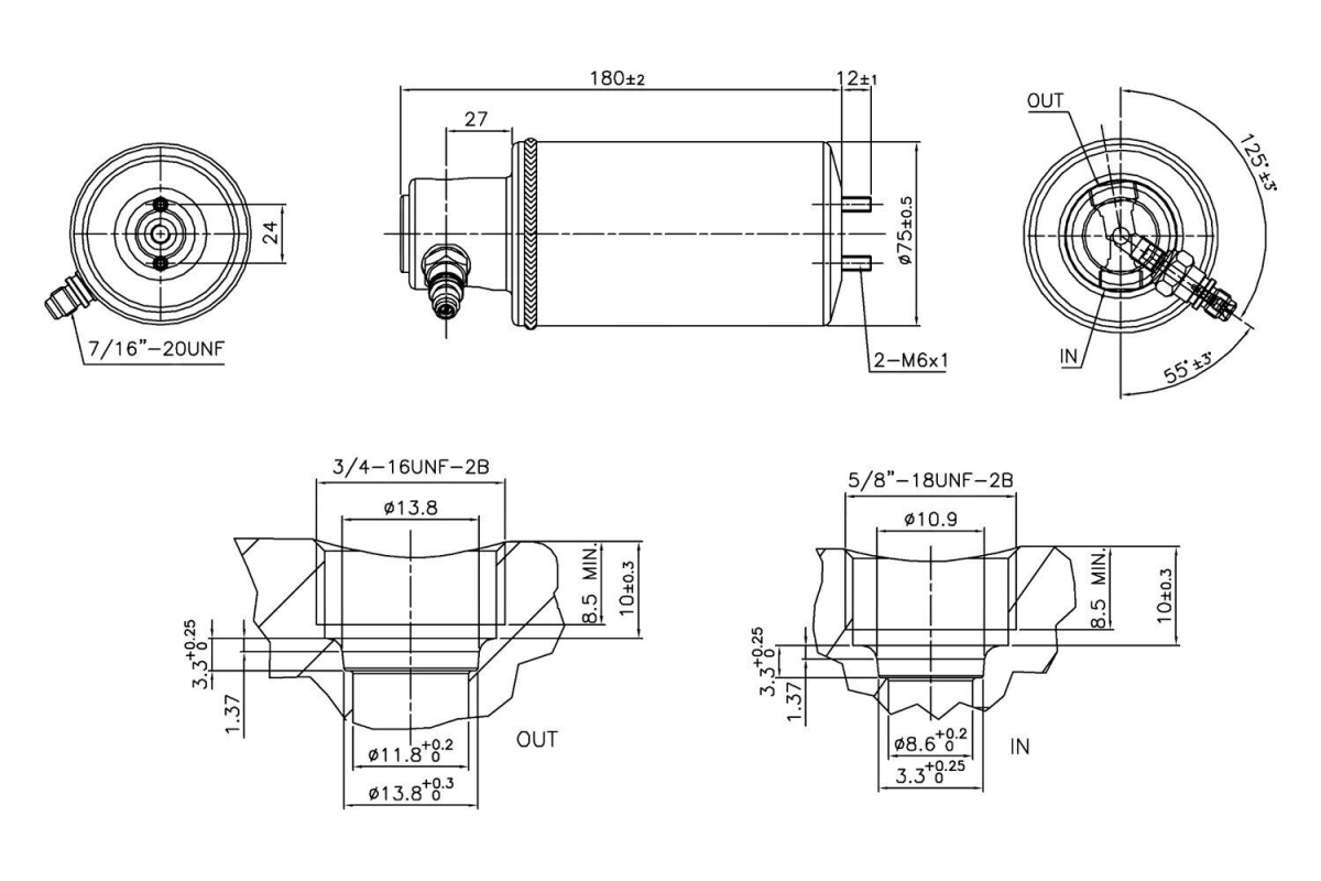 95260 A&C Receiver Drier for 1997 Volkswagen EuroVan