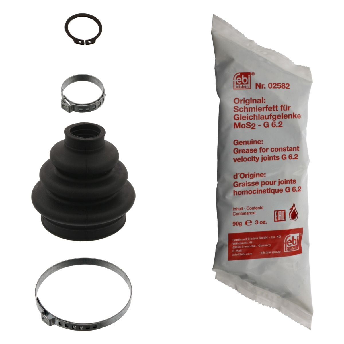 36559 CV Boot Kit for 2000 Audi A4 Quattro