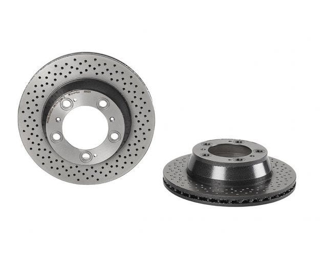 09.6665.11 Disc Brake Rotor for 2005-2008 Porsche 911 - Rear