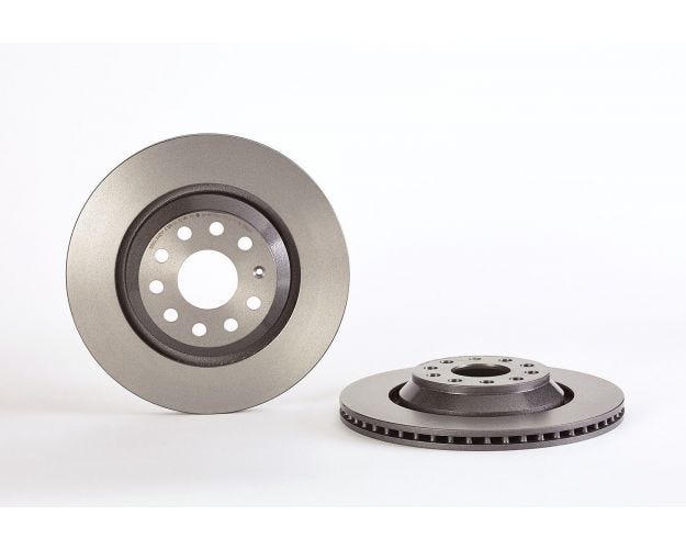 Rear Disc Brake Rotor - Premium UV Coated - Volkswagen Passat 2006-2007