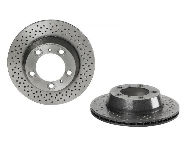 09.8998.11 Disc Brake Rotor for 2014-2016 Porsche Cayman - Rear
