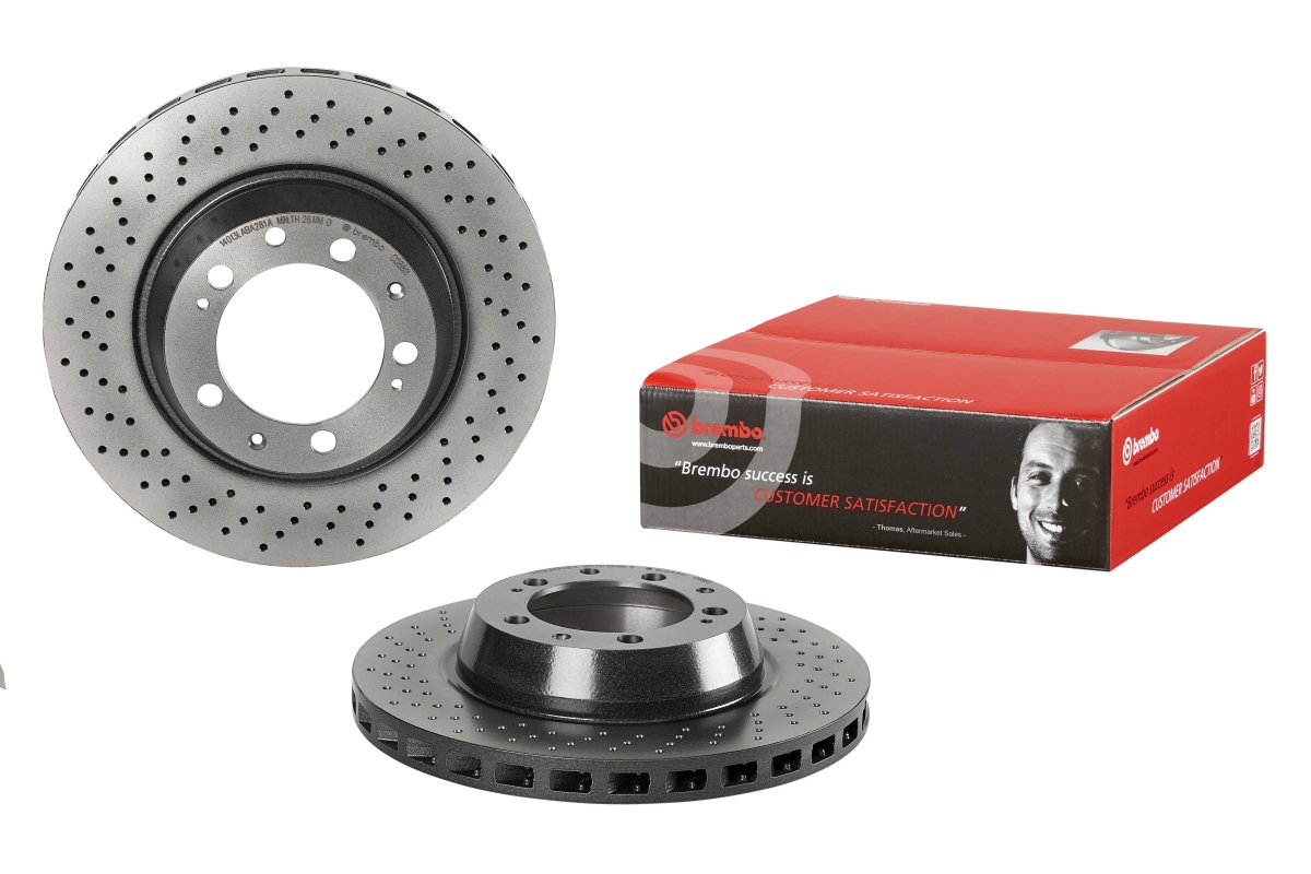 09C08811 Brake Rotor for 1996-1997 Porsche 911