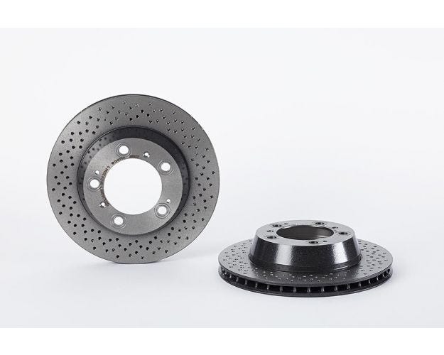 09.8890.21 Disc Brake Rotor for 2000-2012 Porsche Boxster - Rear