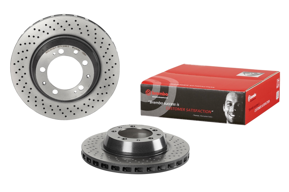 09C08911 Brake Rotor for 1996-1997 Porsche 911