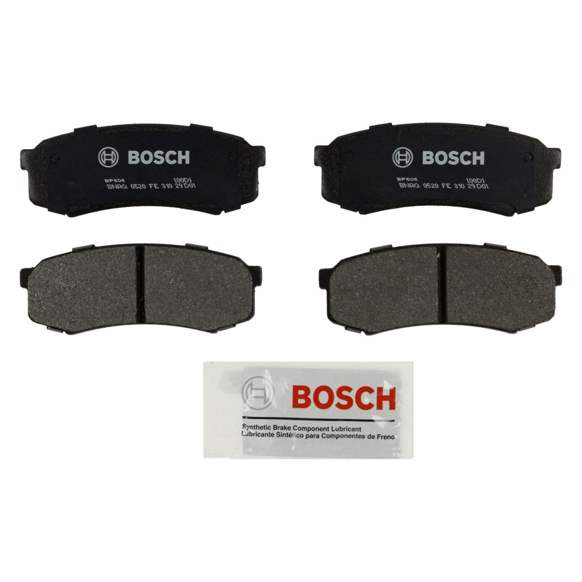 BP606 Rear Disc Brake Pads for 2003-2022 Toyota 4Runner