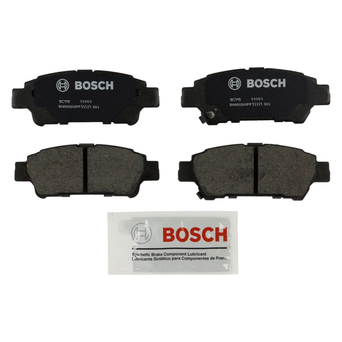 BC995 Rear Disc Brake Pads for 2004-2010 Toyota Sienna