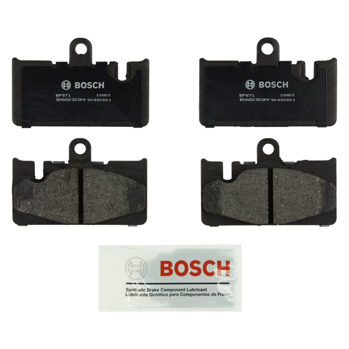 BC871 Rear Disc Brake Pads for 2001-2006 Lexus LS430