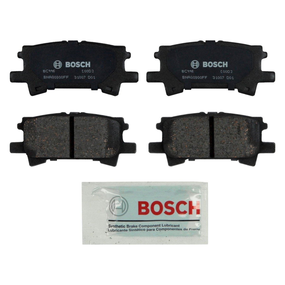 BC996 Rear Disc Brake Pads for 2007-2009 Lexus RX350
