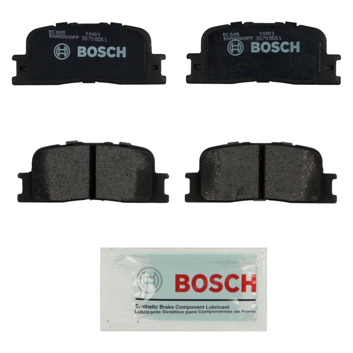 BC885 Rear Disc Brake Pads for 2001-2003 Toyota Highlander
