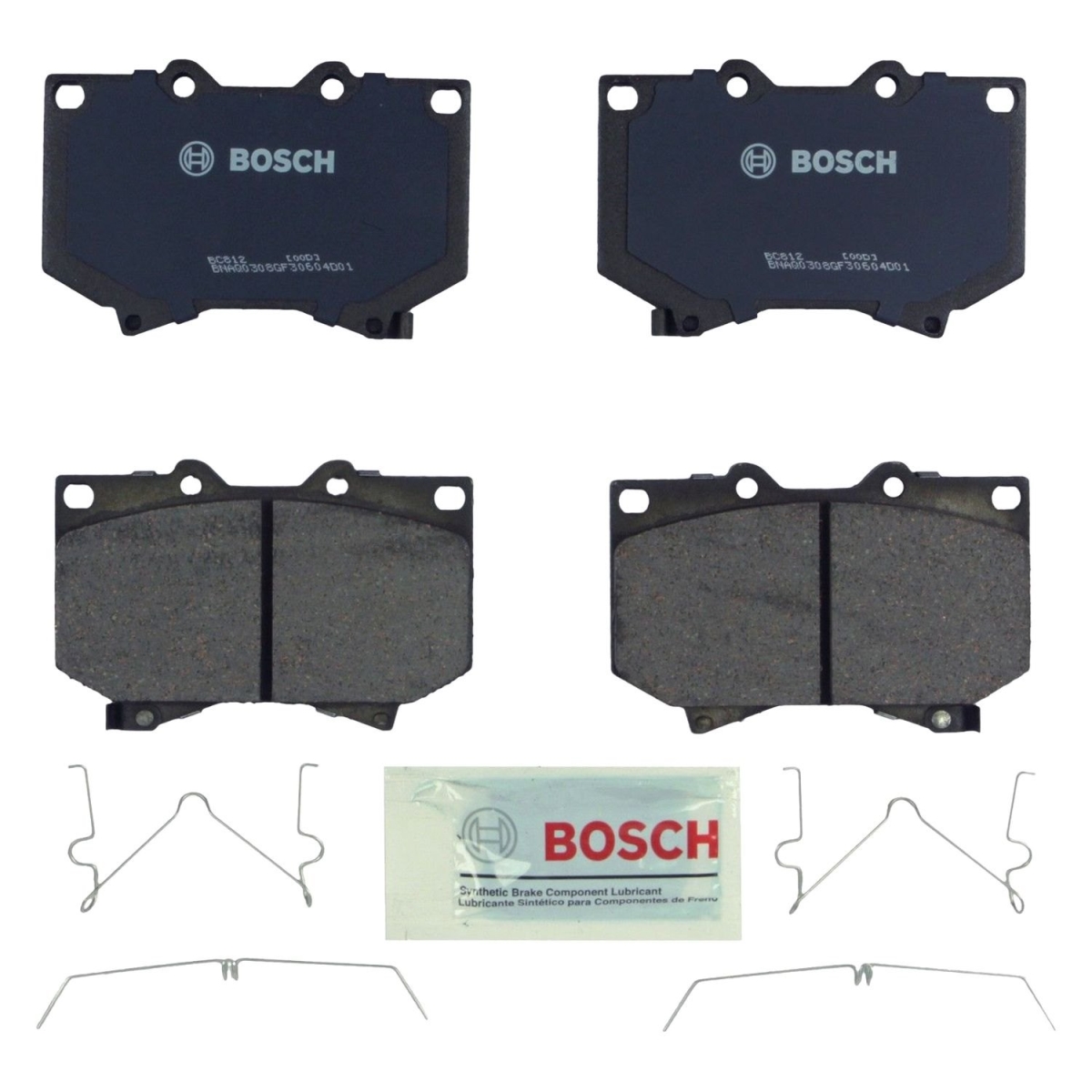 BC812 Front Disc Brake Pads for 2000-2002 Toyota Tundra