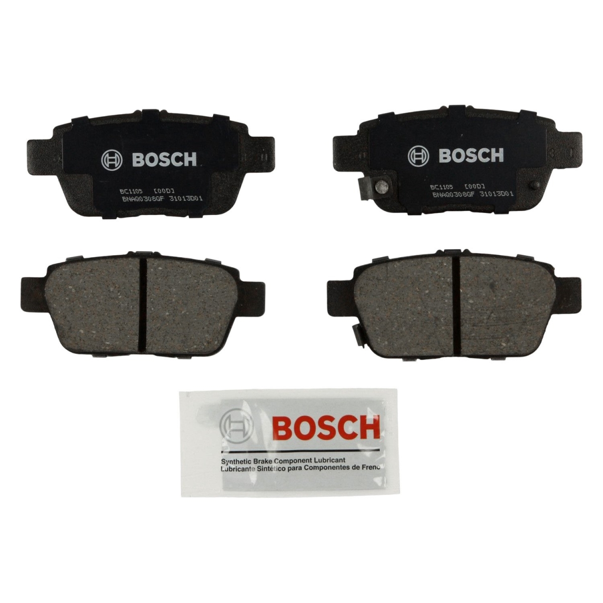 BC1103 Rear Disc Brake Pads for 2006-2014 Honda Ridgeline