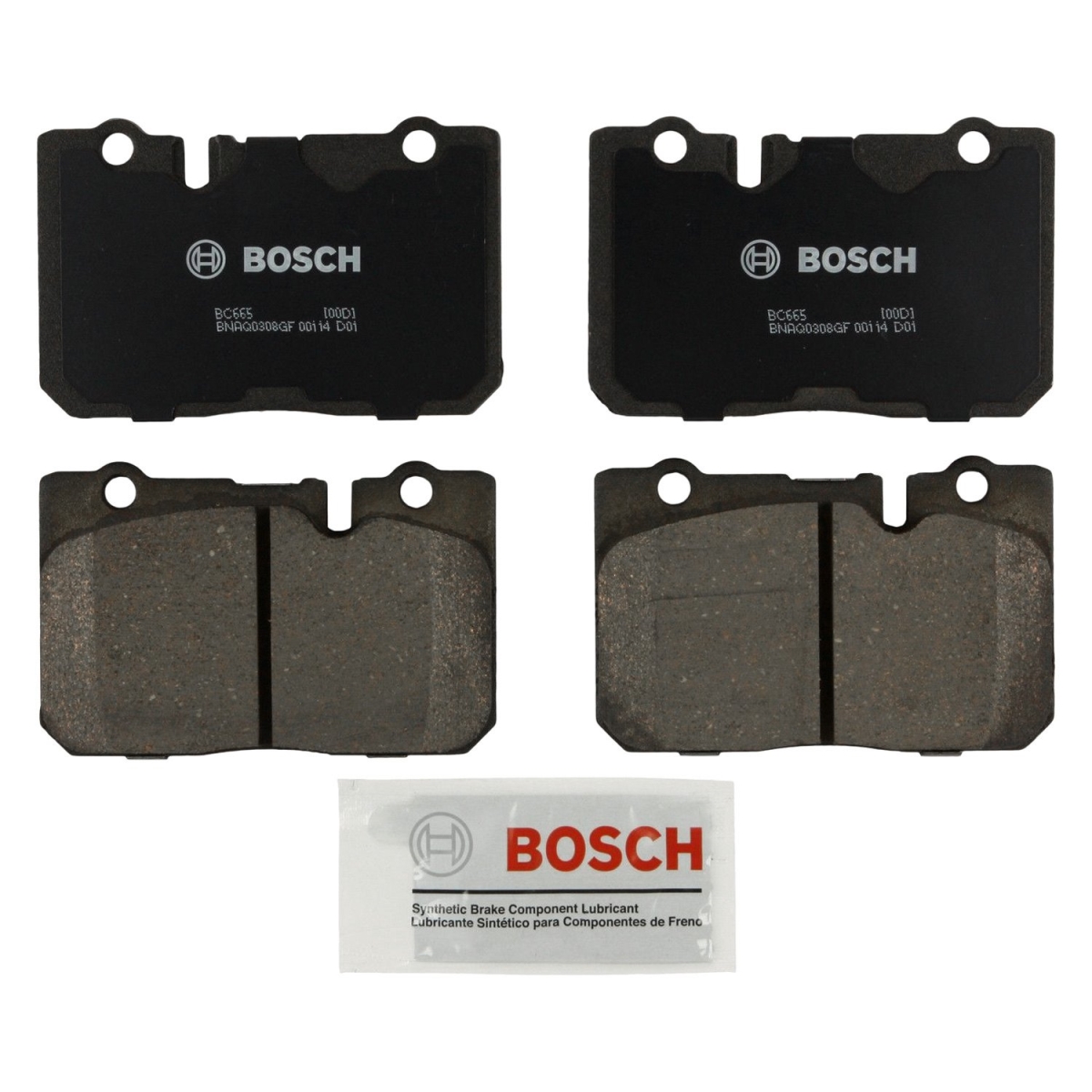 BC665 Front Disc Brake Pads for 1995-2000 Lexus LS400