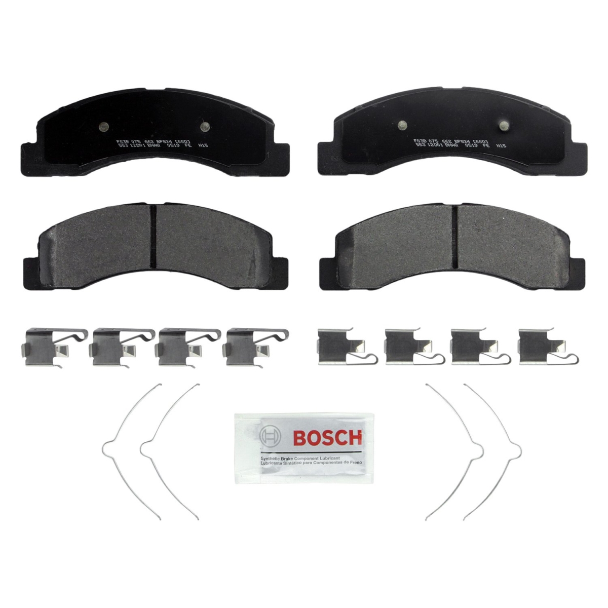 BP824 Front Disc Brake Pads for 2002-2004 Ford F250 Super Duty