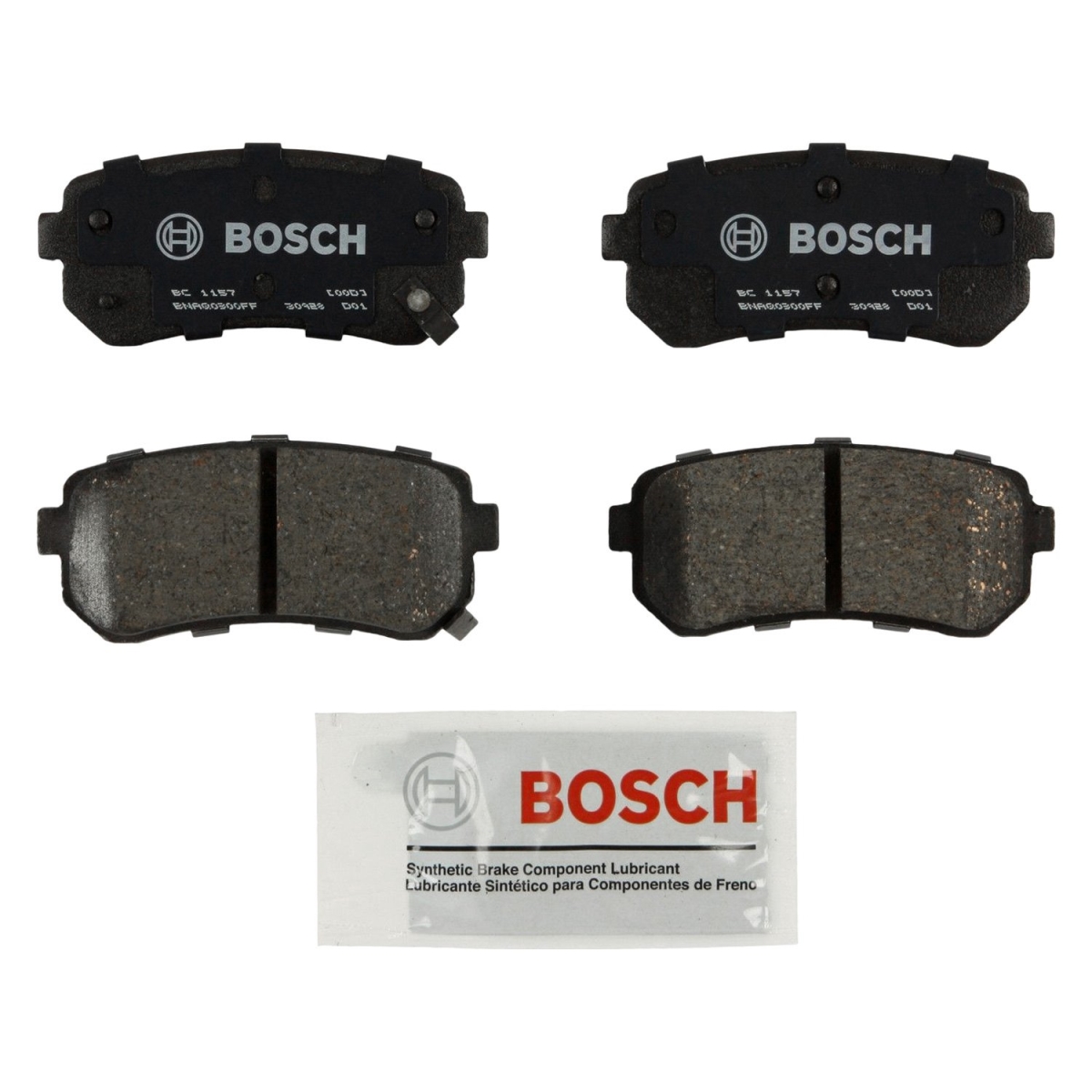 BC1157 Rear Disc Brake Pads for 2011-2012 Hyundai Elantra