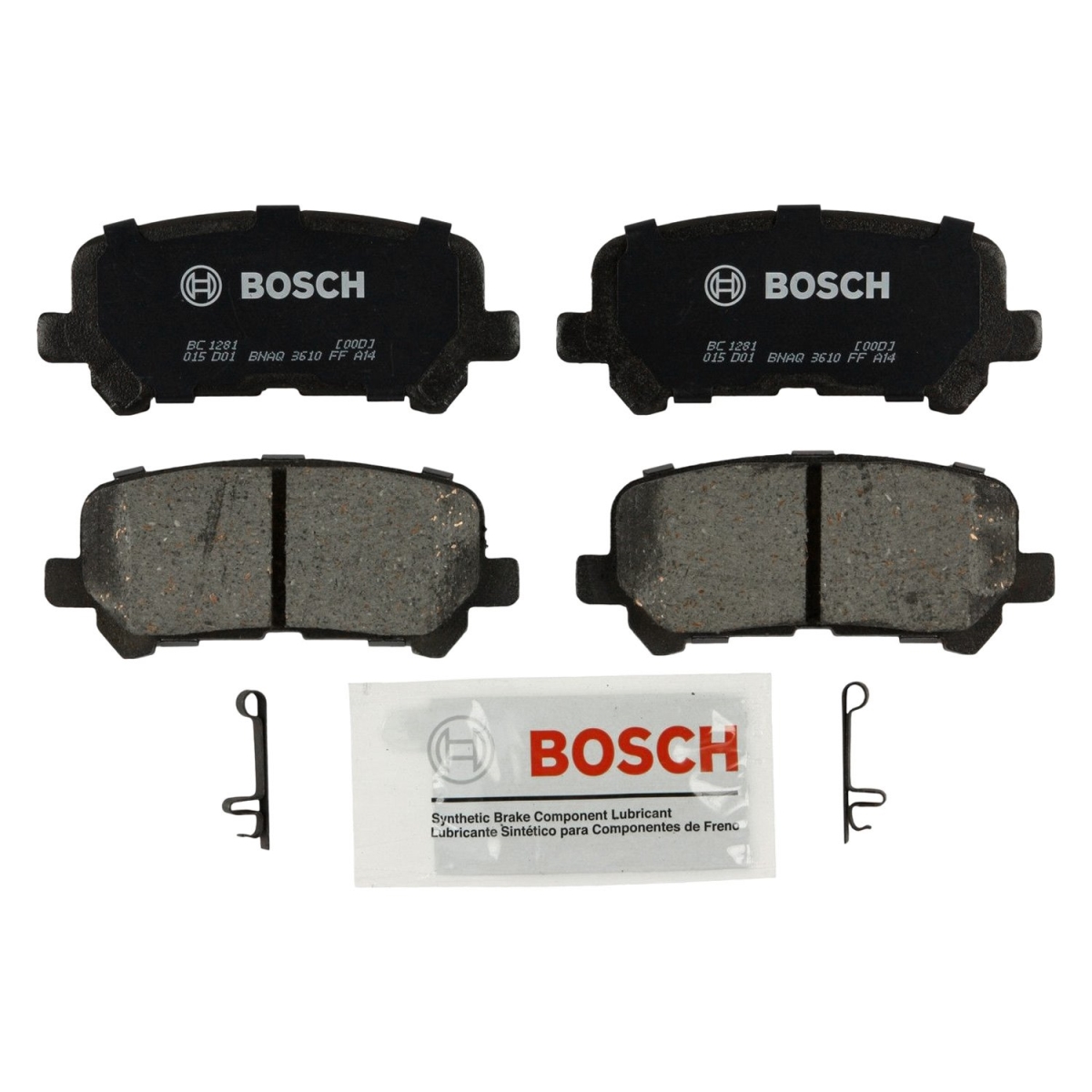 BC1281 Rear Disc Brake Pads for 2011-2017 Honda Odyssey