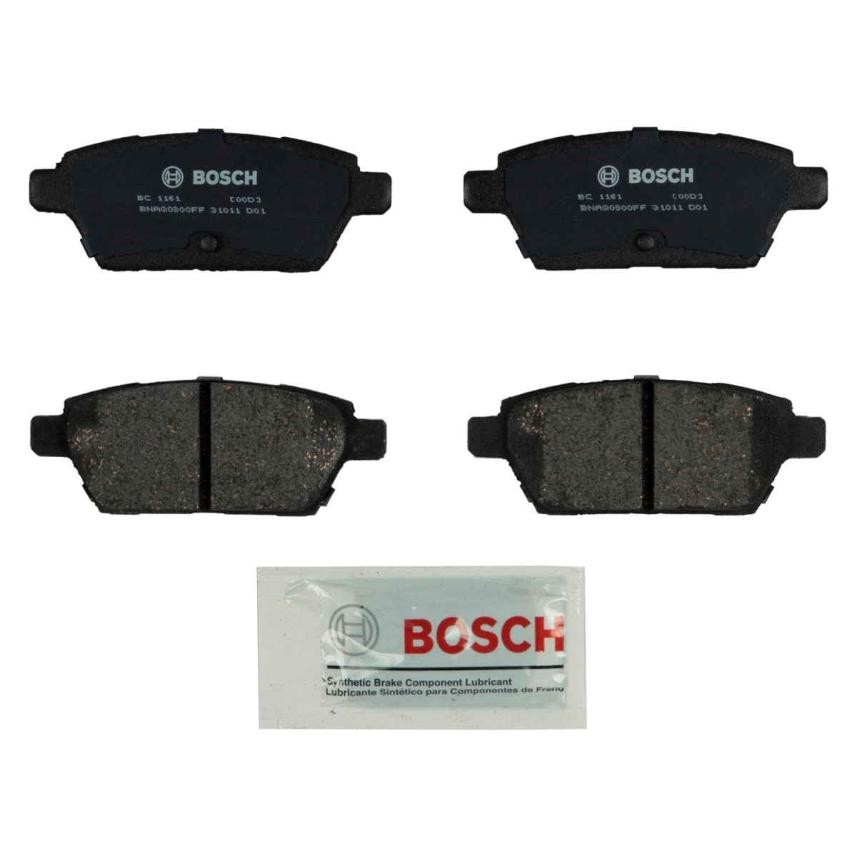 BC1161 Rear Disc Brake Pads for 2006-2012 Ford Fusion
