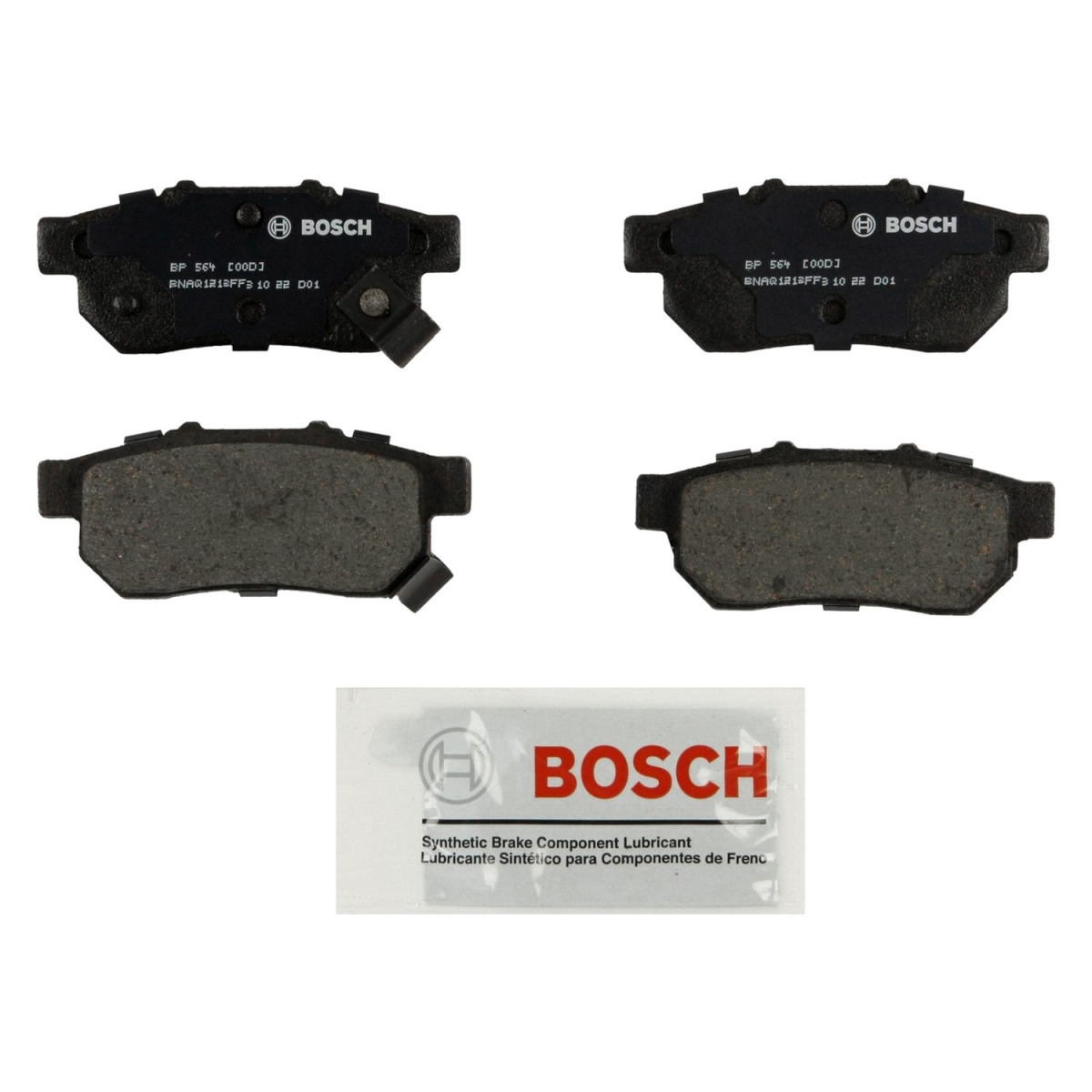 BP564 Rear Disc Brake Pads for 1997-2001 Acura Integra B18C1