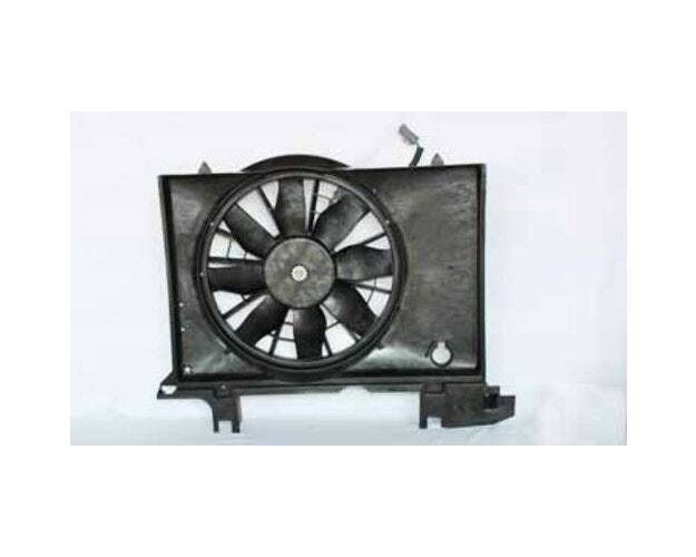 621200 Dual Radiator & Condenser Fan Assembly for 1998-2000 Volvo S70