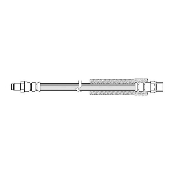 19018520 Brake Hose for 1992-1994 Audi 100
