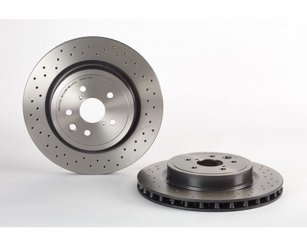 09.A301.11 Disc Brake Rotor for 2008-2014 Lexus IS F - Rear