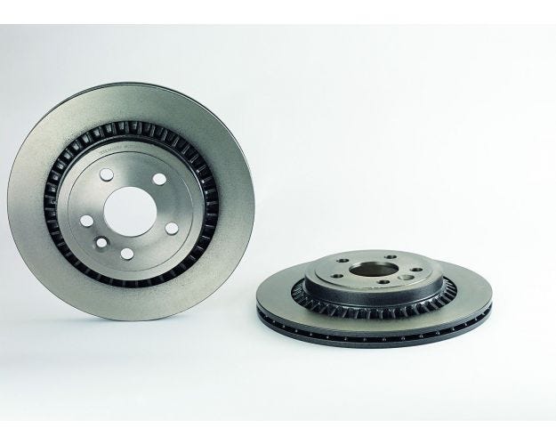 Rear Disc Brake Rotor for 2010-2017 Volvo XC60 - Premium UV Coated