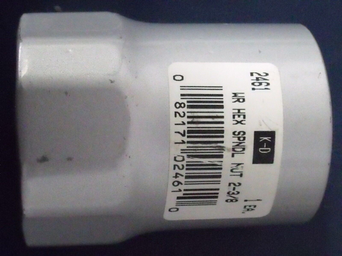 KDT-2461 2.37 in. Round Hex Spindle Nut Socket 0.50 in. Drive