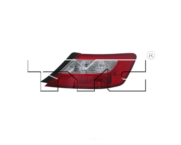 11-6167-01 Tail Light Assembly for 2006-2008 Honda Civic - Right
