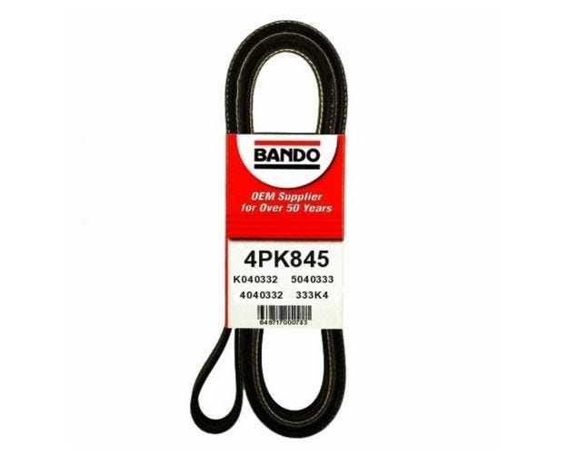 4PK845 Serpentine Belt for 2004-2006 BMW 760i - Compressor