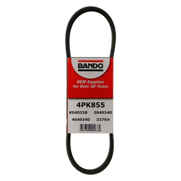 4PK855 Accessory Drive Belt for 2001-2012 Hyundai Elantra