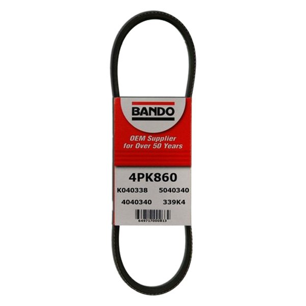 4PK860 Accessory Drive Belt for 1998-2001 Nissan Altima