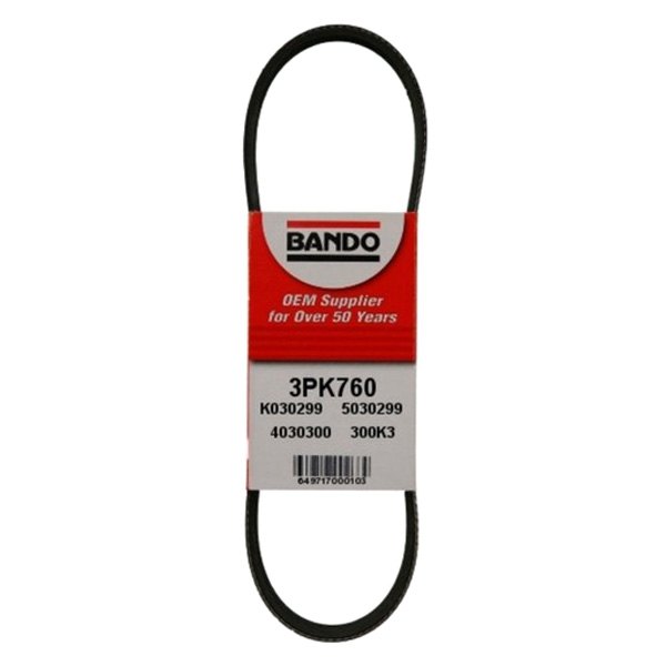 3PK760 Accessory Drive Belt for 1996-1997 Toyota RAV4