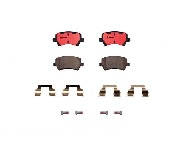 P86021N Disc Brake Pad Set for 2007-2016 Volvo S80 - Rear