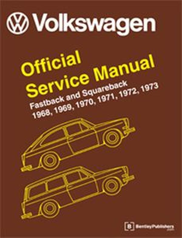 VSQU Volkswagen Fastback & Squareback Service Manual for 1967-1973 Volkswagen Fastback