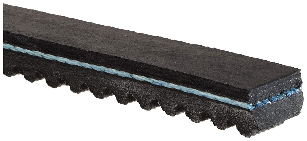Cogged V-Belt, Tri-Power, AX34, AX, EPDM, 36 in, 1/2 in Top Width
