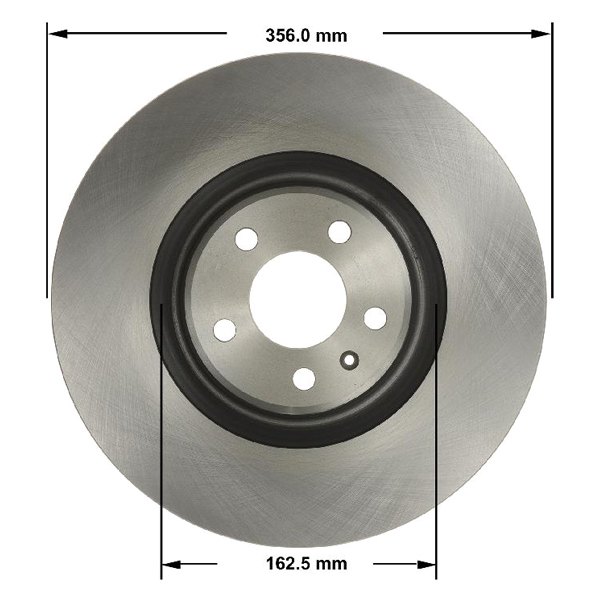 PRT6185 Front Brake Rotor for 2016-2018 Audi A6
