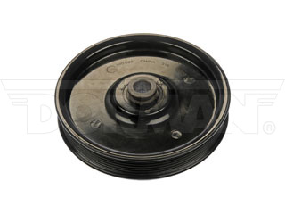 Dorman 300-028 Power Steering Pump Pulley for 1994-2004 Ford Mustang, 1991-1997 Ford Thunderbird & 1991-1997 Mercury Cougar - Black -  Dorman Products Inc