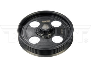 Dorman 300-137 Power Steering Pump Pulley for 2004-2007 Buick, 2003-2008 Chevrolet & 2003-2009 GMC - Black -  Dorman Products Inc