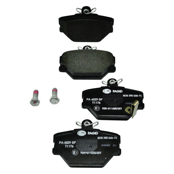 355008721 Brake Pad Set for 2011-2016 Smart Fortwo