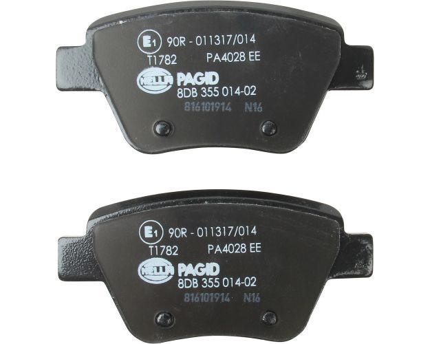 355014021 Disc Brake Pad Set for 2011-2014 Volkswagen Jetta - Rear