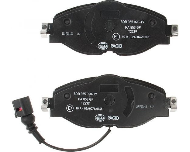 355020191 Disc Brake Pad Set for 2015-2018 Audi A3 Quattro - Front