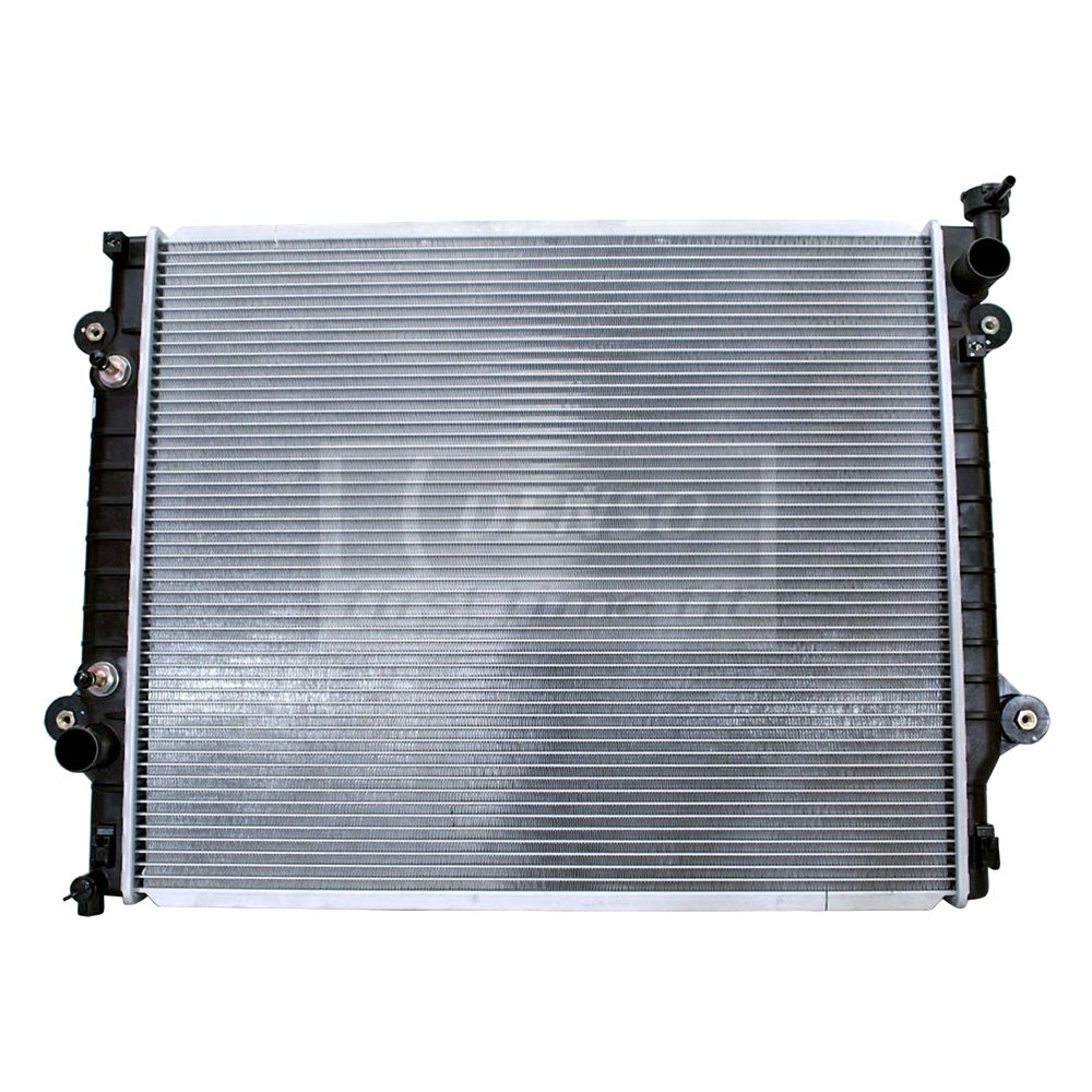 Engine Coolant Radiator - Black - Compatible with 2005-2016 Toyota Tacoma