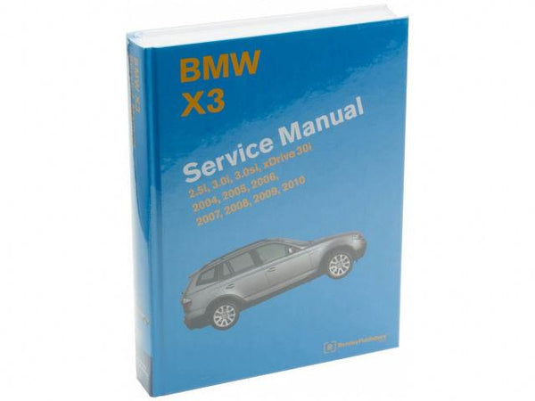 BX30 Paper Repair Manual for 2004-2010 BMW X3