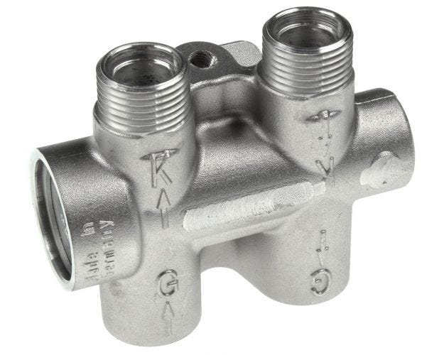 TO975 Automatic Transmission Oil Cooler Thermostat for 2004-2010 Volkswagen Touareg