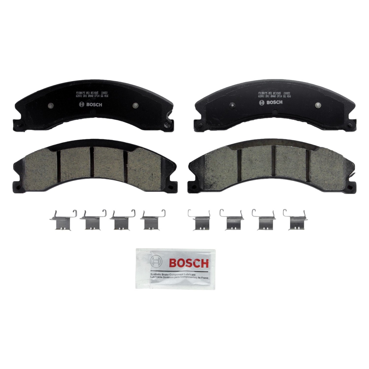 BC1565 Front Disc Brake Pads for 2012-2021 Nissan NV3500