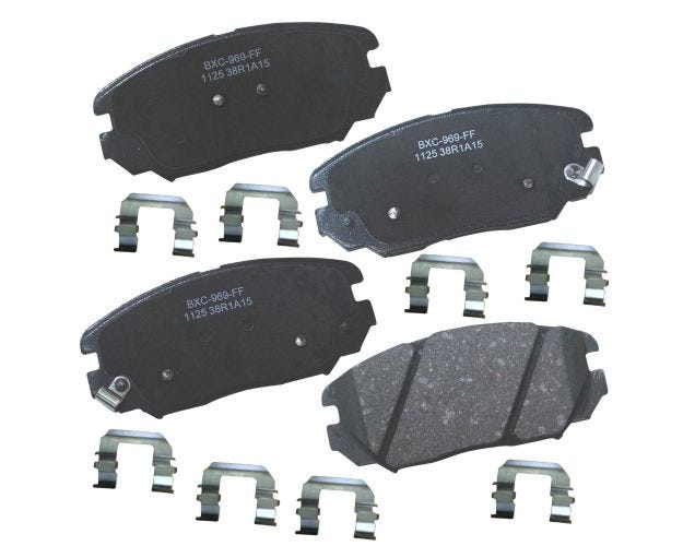 SBC1125 Disc Brake Pad Set for 2010-2011 Hyundai Azera - Front