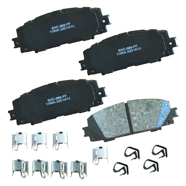 SBC1184A Brake Pad Set for 2010-2022 Toyota Prius