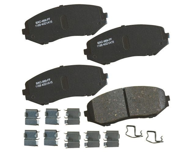 SBC1188 Disc Brake Pad Set for 2010-2017 Suzuki Grand Vitara - Front