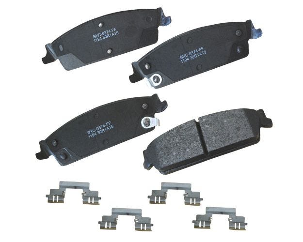 SBC1194 Disc Brake Pad Set for 2010-2013 GMC Sierra 1500 - Rear
