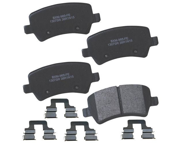 SBM1307SR Disc Brake Pad Set for 2011-2016 Volvo S60 - Rear